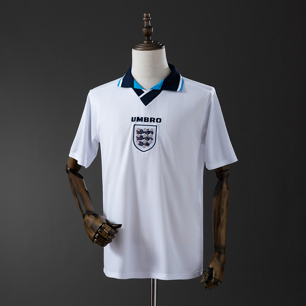 1996 Retro England Home Soccer Jersey AAA fan-grade