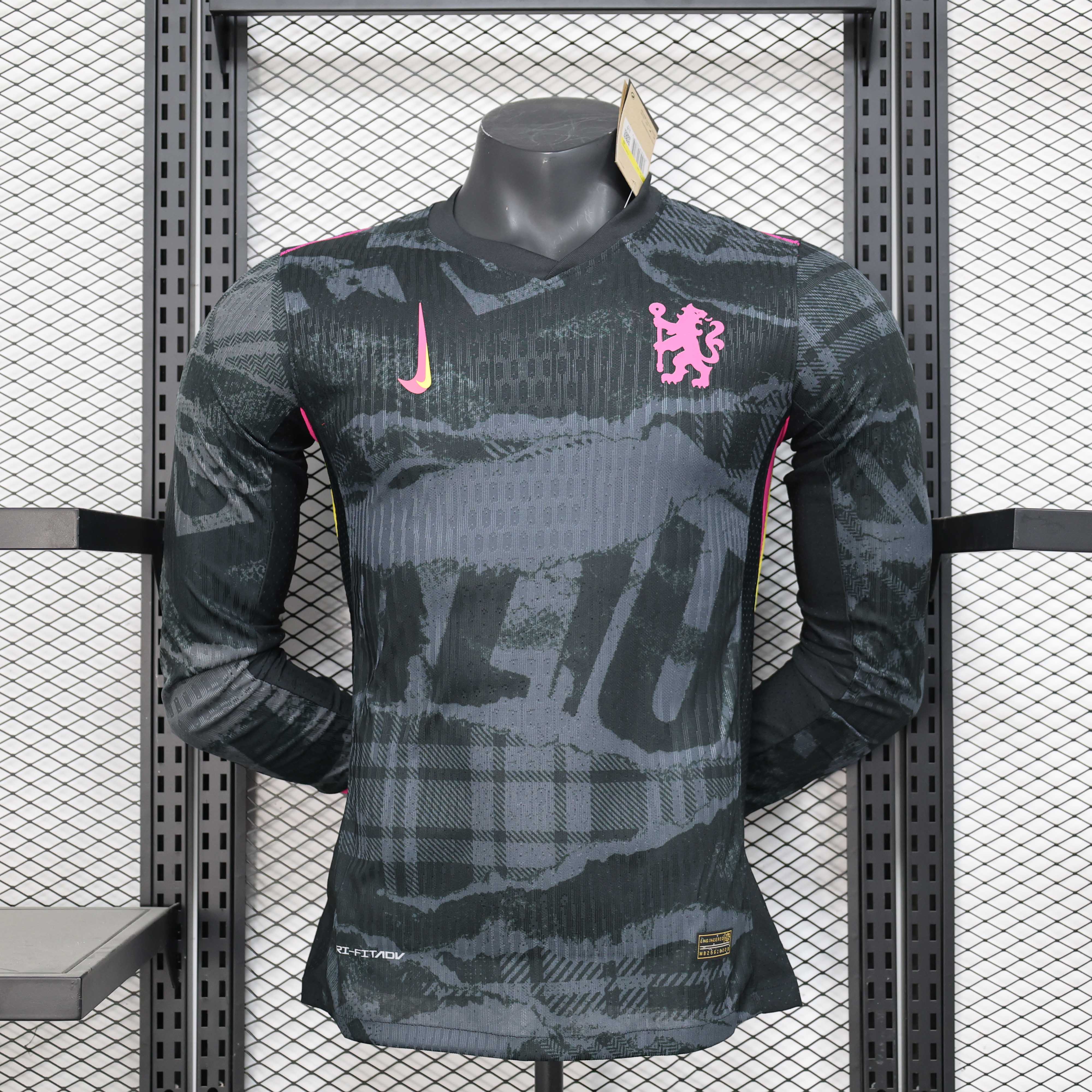 2024/2025 Long Sleeve Chelsea third away Football Jersey Player Version AAA fan-grade
