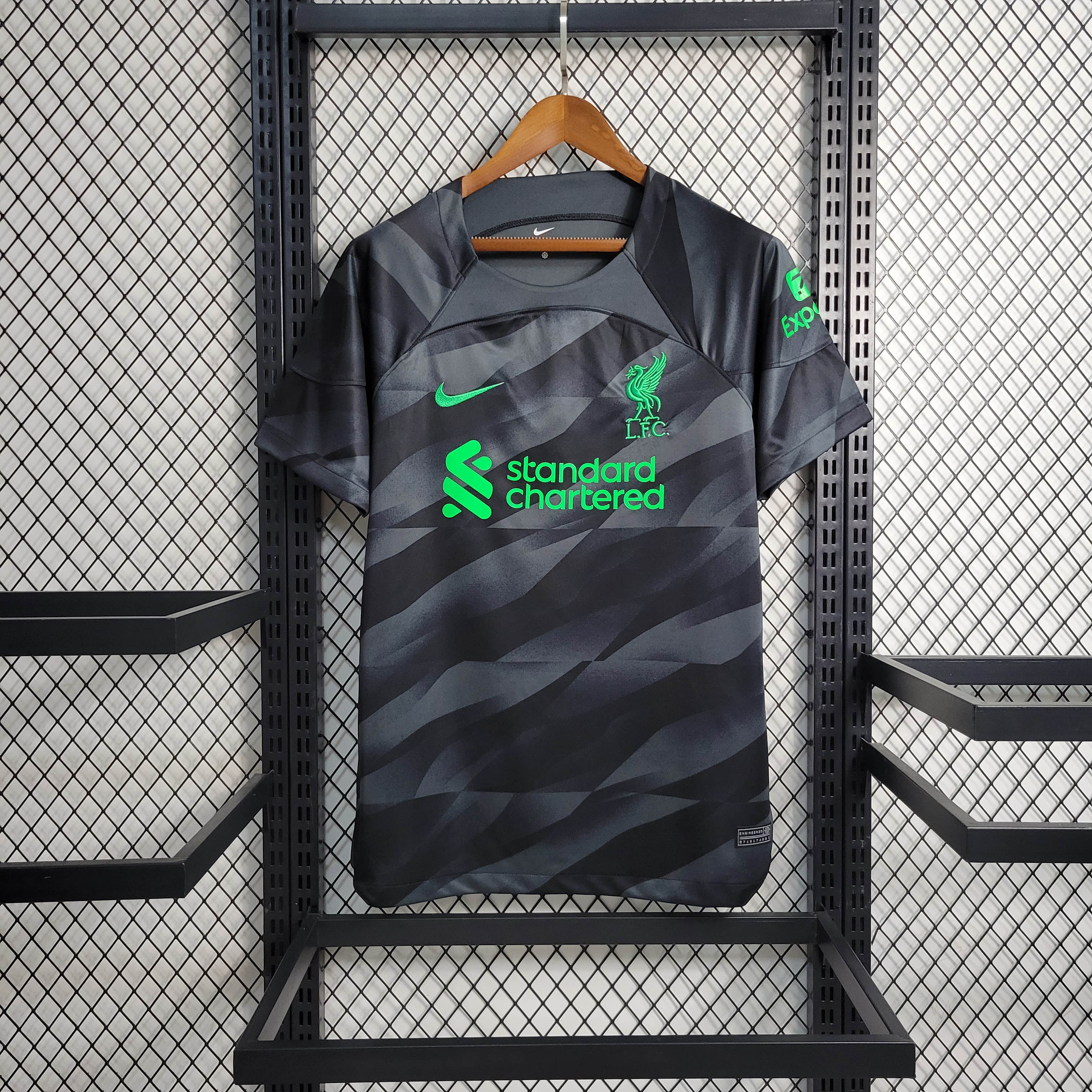 2023/2024 Liverpool Goalkeeper Black Soccer Jersey AAA fan-grade