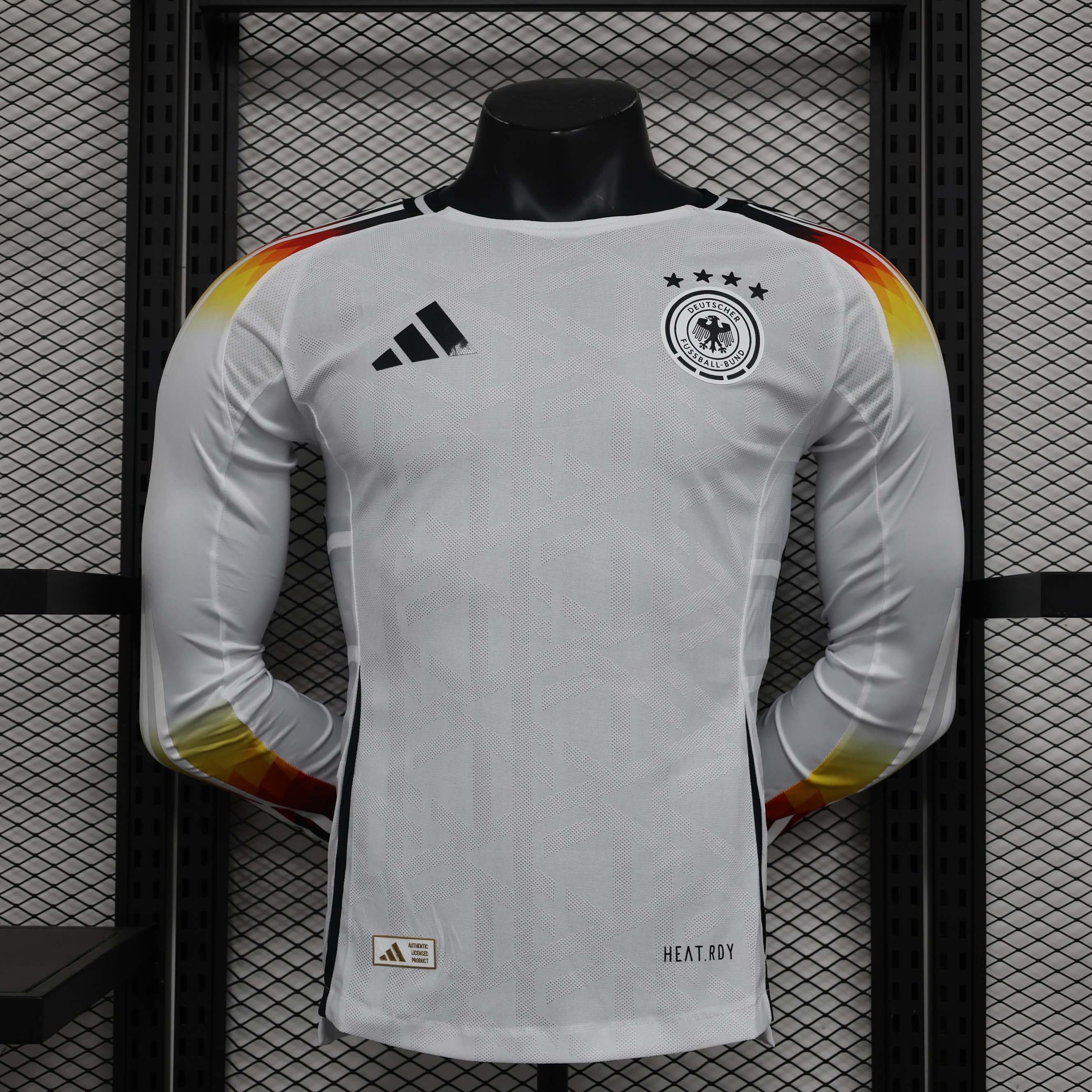 2024-2025 Player Version Long Sleeve Germany Home Football Shirt 1:1 Thai Quality