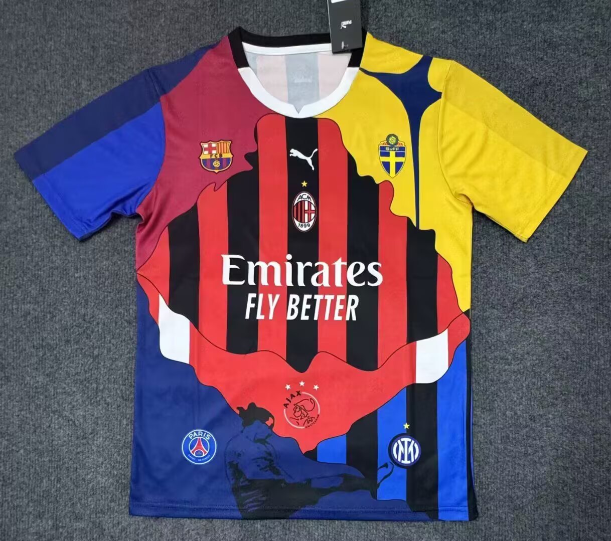 2025/2026 AC Milan Ibrahimović Commemorative Edition Football Jersey AAA fan-grade