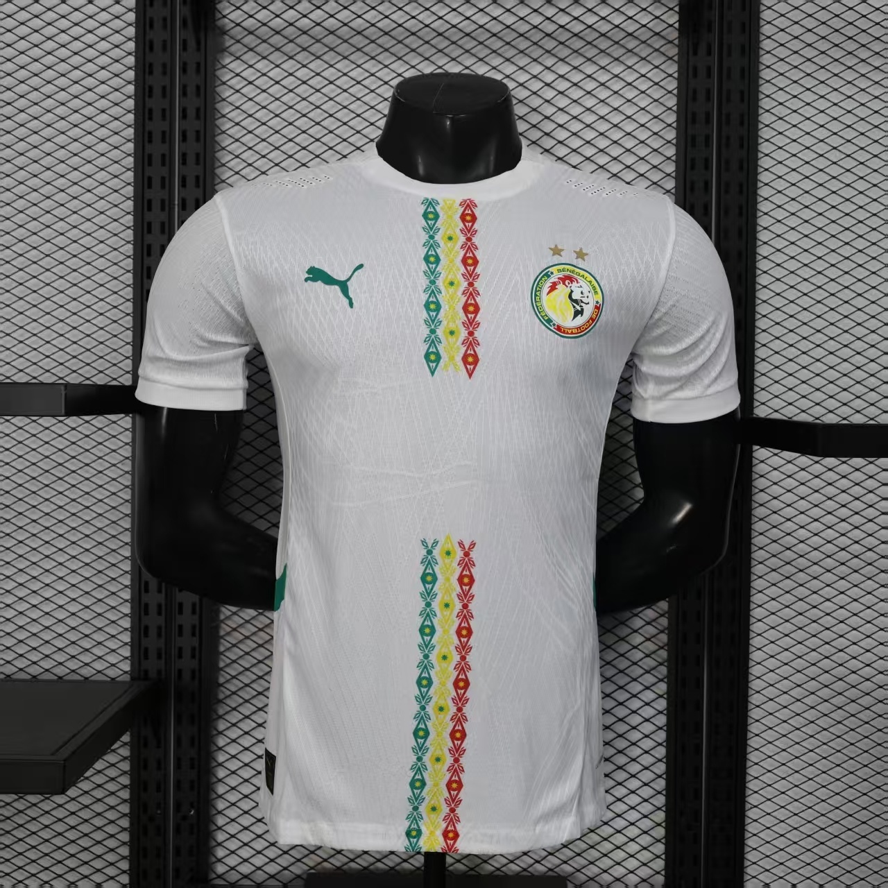 نسخة اللاعب 2026 قميص منتخب السنغال الوطني الإصدار الخاص بنجمتين لكرة القدم
