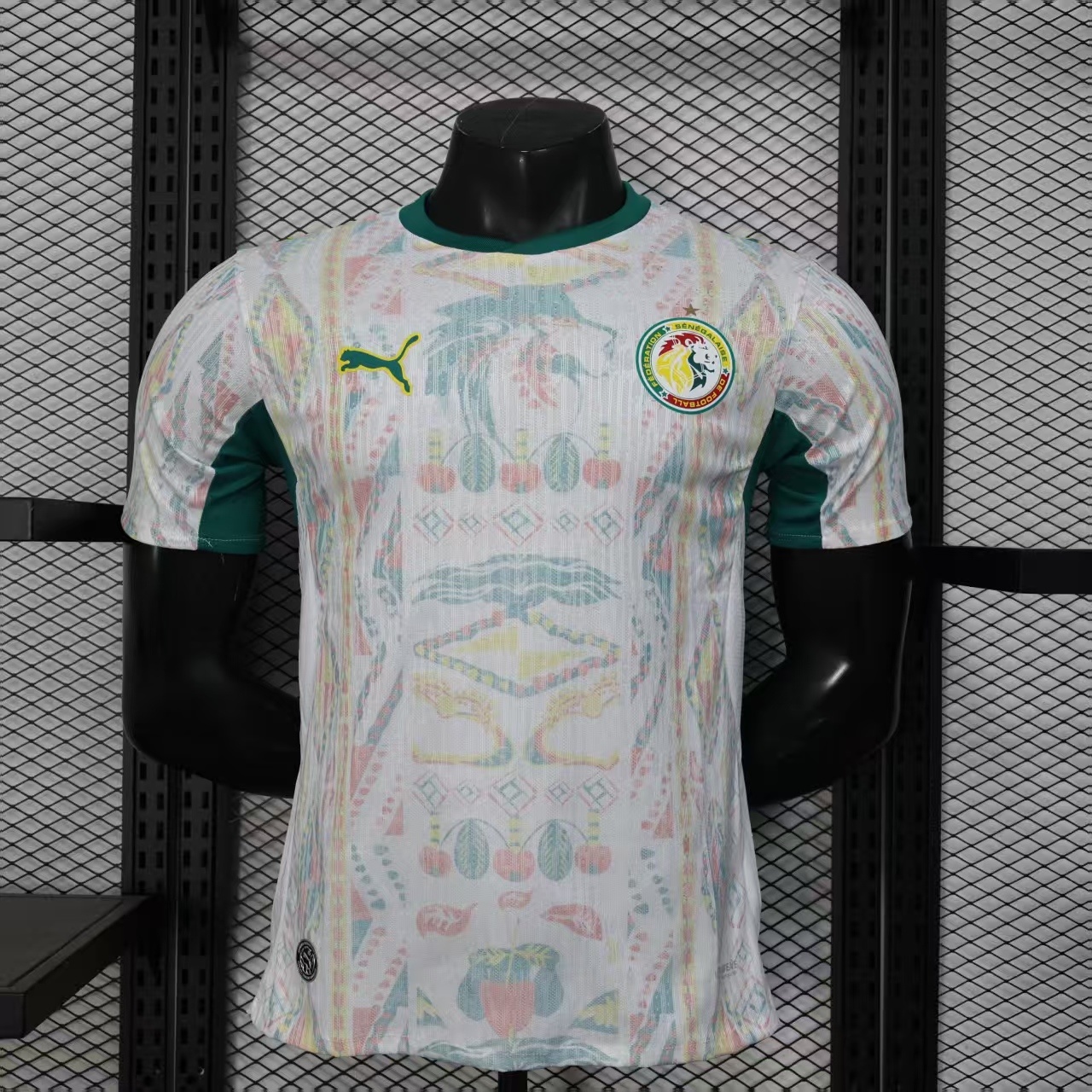 قميص منتخب السنغال الوطني الأساسي للاعبين لموسم 2026 جودة تايلاندية 1:1
