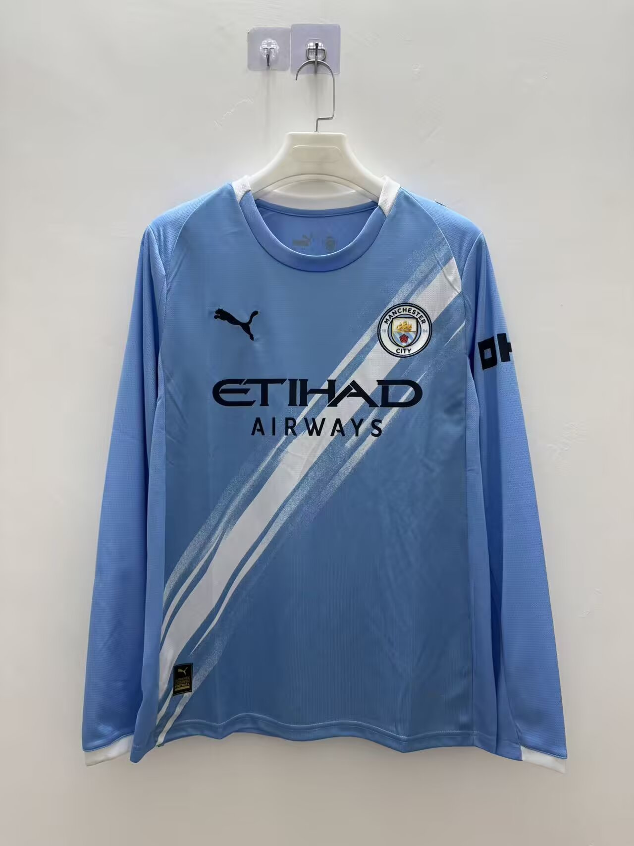 2025/2026 Long Sleeves Manchester City Home Football Jersey AAA fan-grade