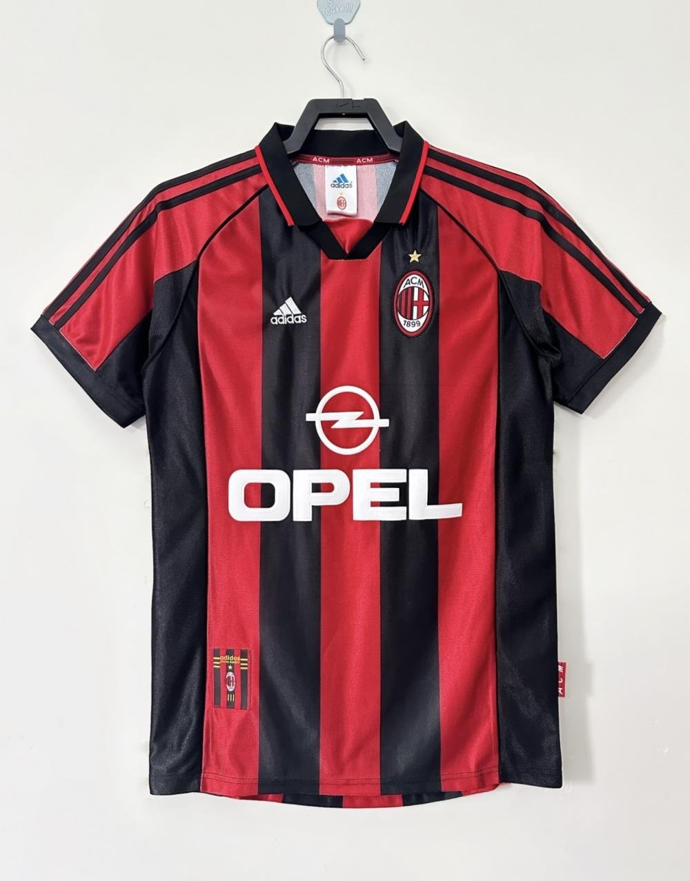 1998-1999 قميص AC Milan المنزلي الثالث رجعي جودة تايلاندية