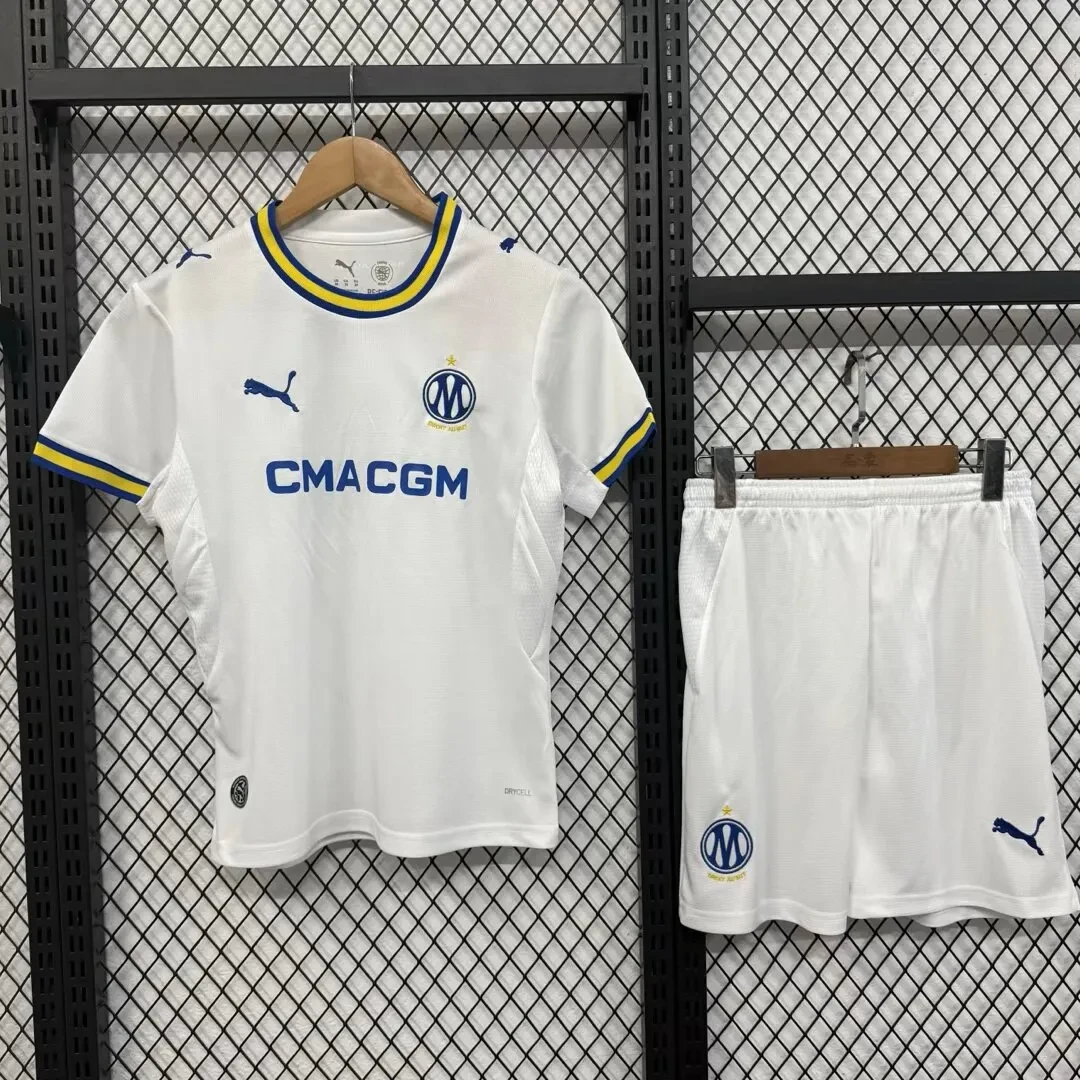 2026/2027 Olympique de Marseille Home Football Shirt 1:1 Thai Quality Kids Size
