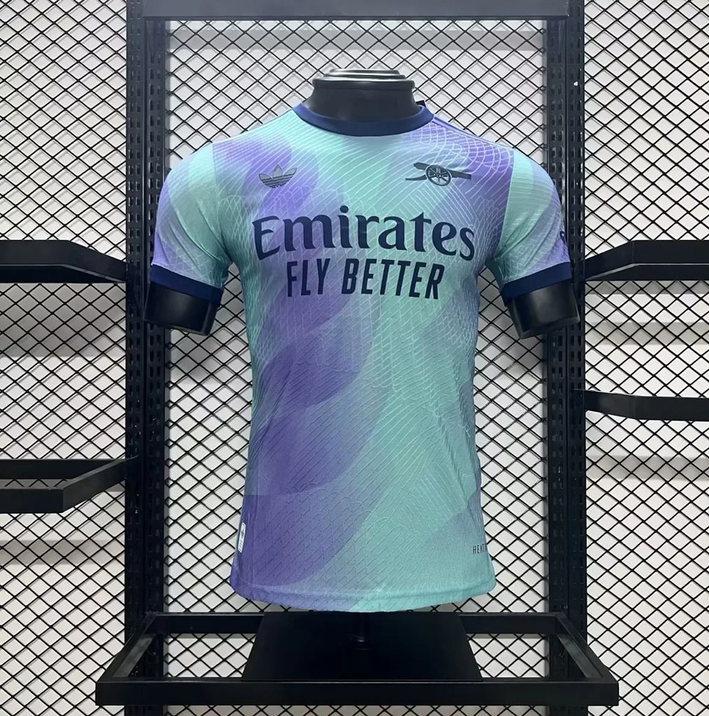 2024/2025 Player Version Arsenal Third Away Football Shirt AAA fan-grade