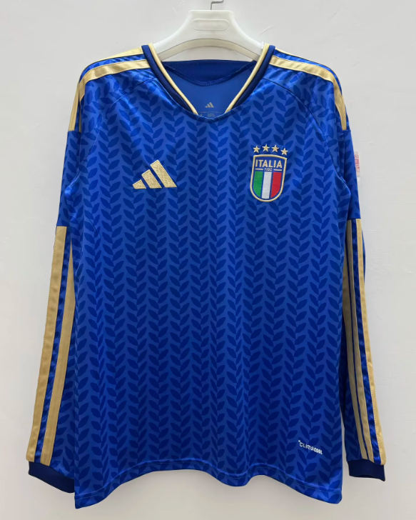 2026 Long Sleeve Italy Home Football Jersey AAA fan-grade