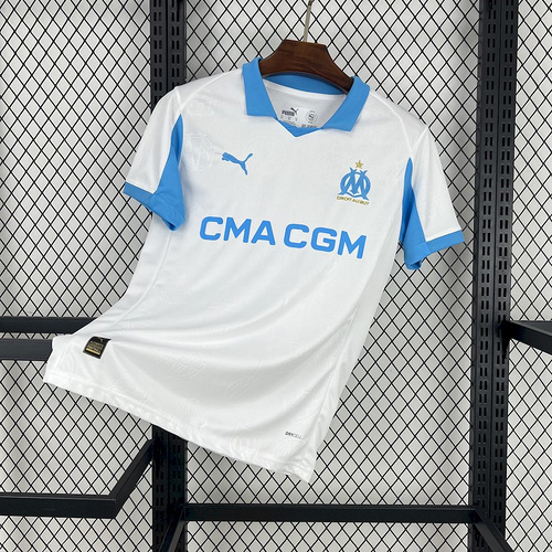 2025/2026 Olympique de Marseille Home Football Jersey AAA fan-grade