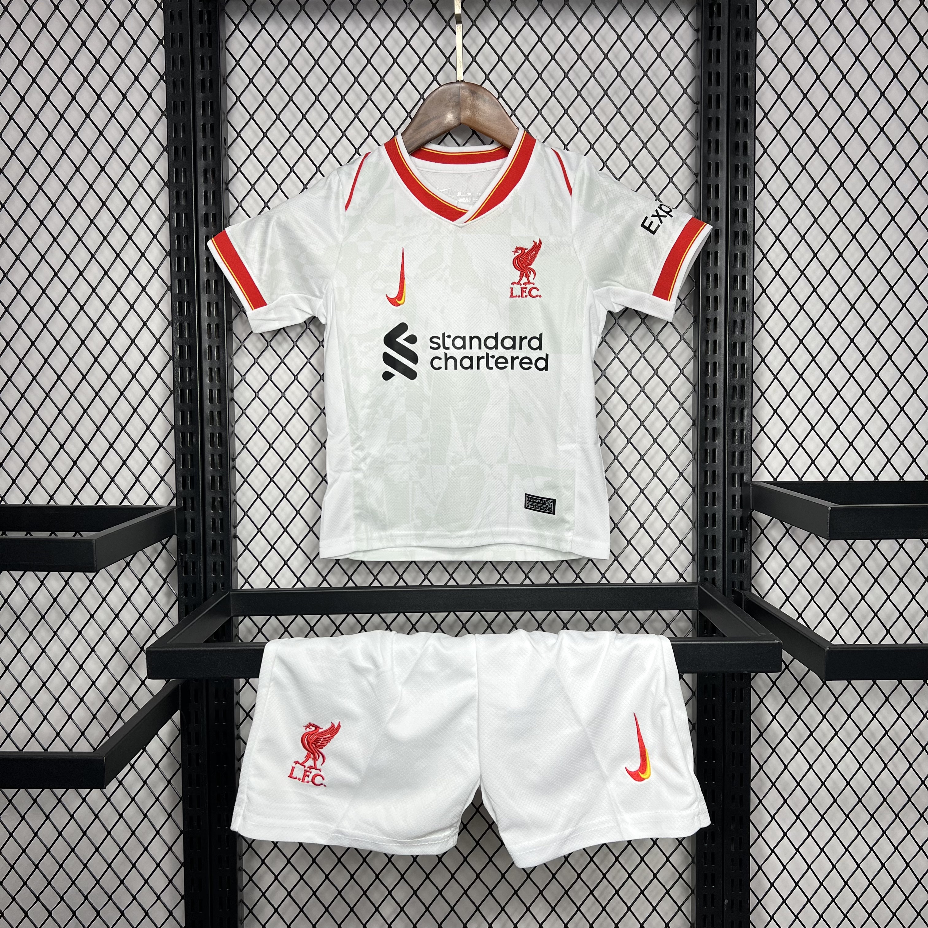 2024/2025 Liverpool Third Away Soccer Jersey AAA fan-grade Kids Size