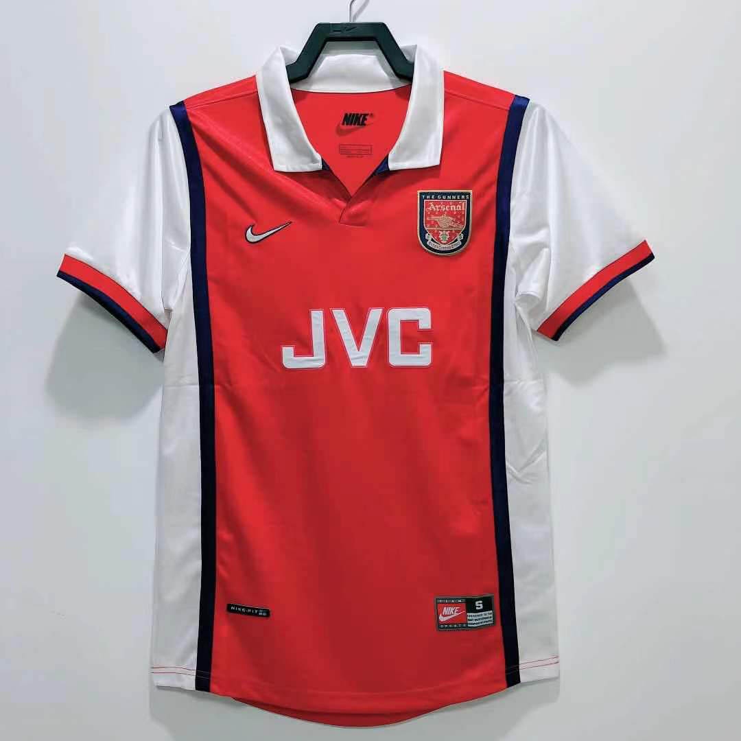 1998/1999 Retro Arsenal Home Football Shirt AAA fan-grade