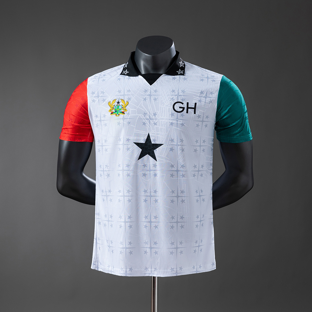 2025 Player Version Ghana National Commemorative Edition White Football Shirt AAA fan-grade