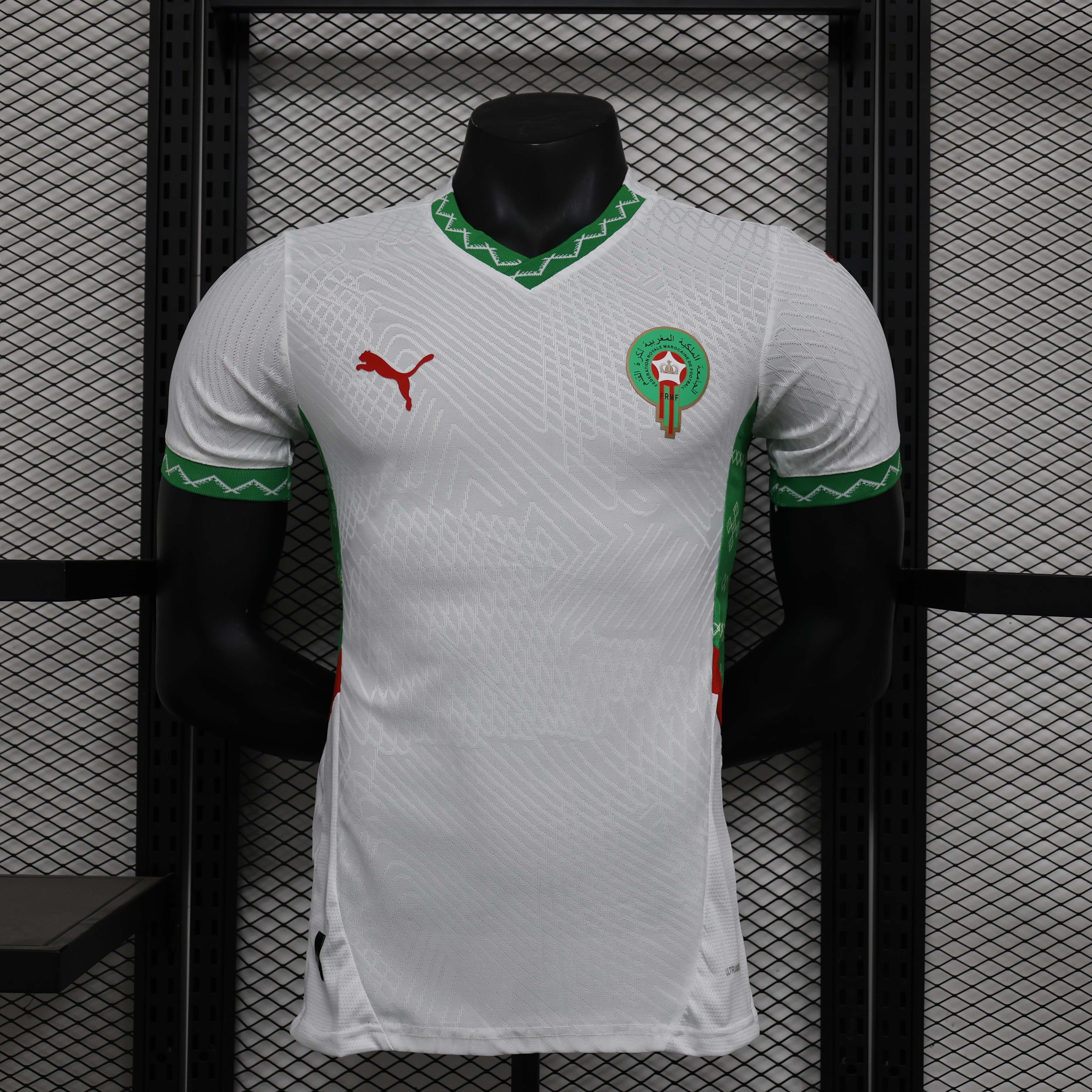 2025 Player Version Morocco National Team Away Football Shirt AAA fan-grade