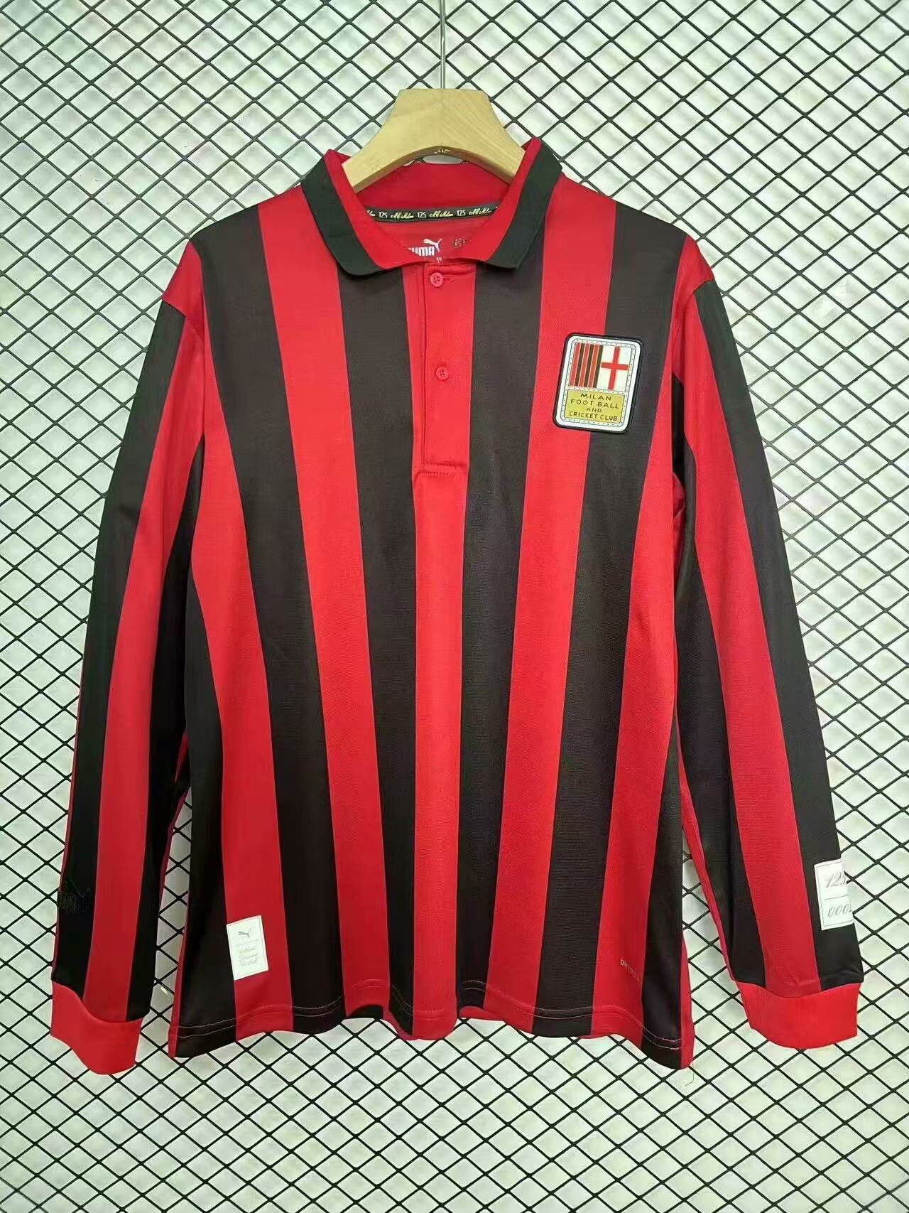 2024/2025 AC Milan Long Sleeves Limited Edition Soccer Jersey AAA fan-grade