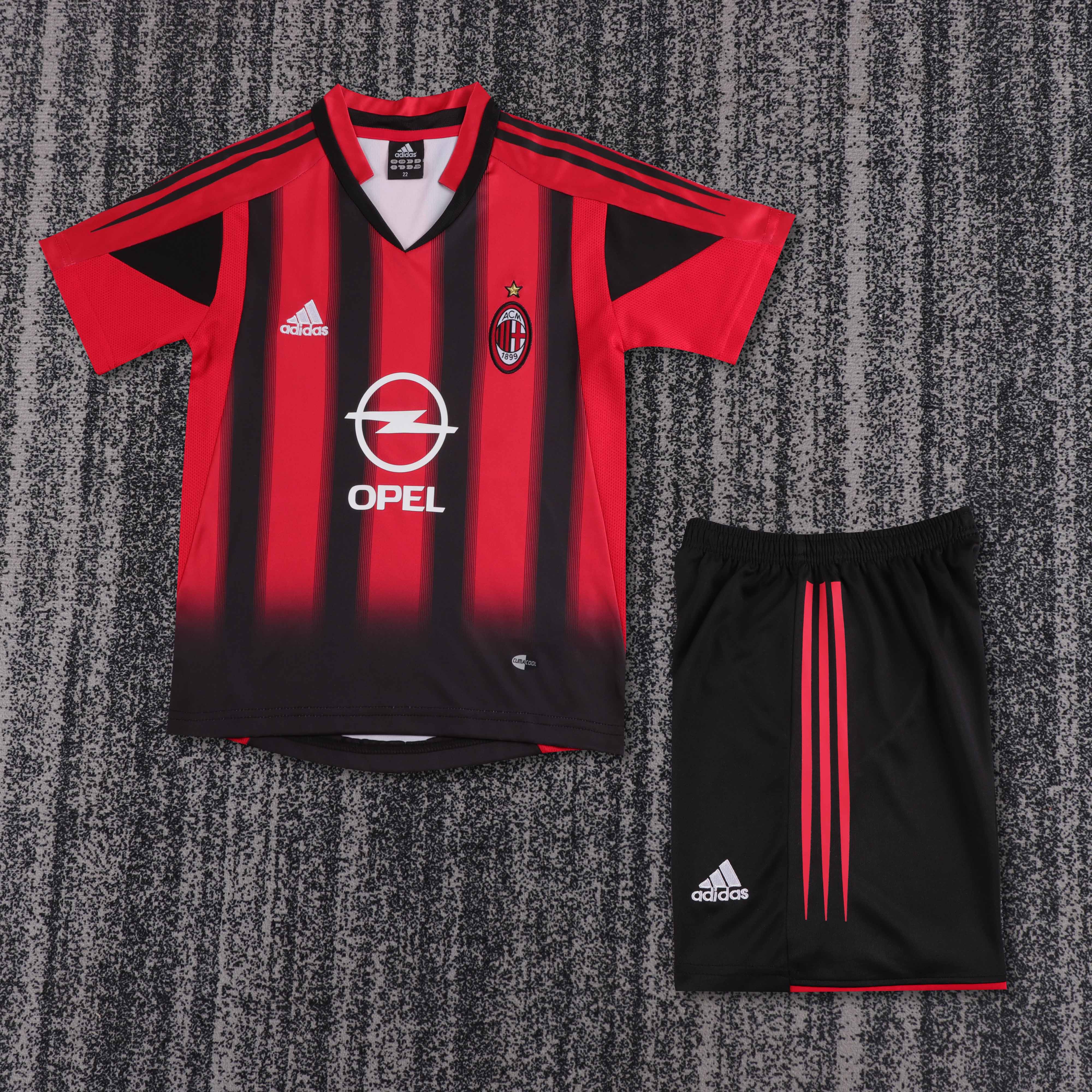 2004-2005 Retro AC Milan Third Away Football Shirt AAA fan-grade Kids Size