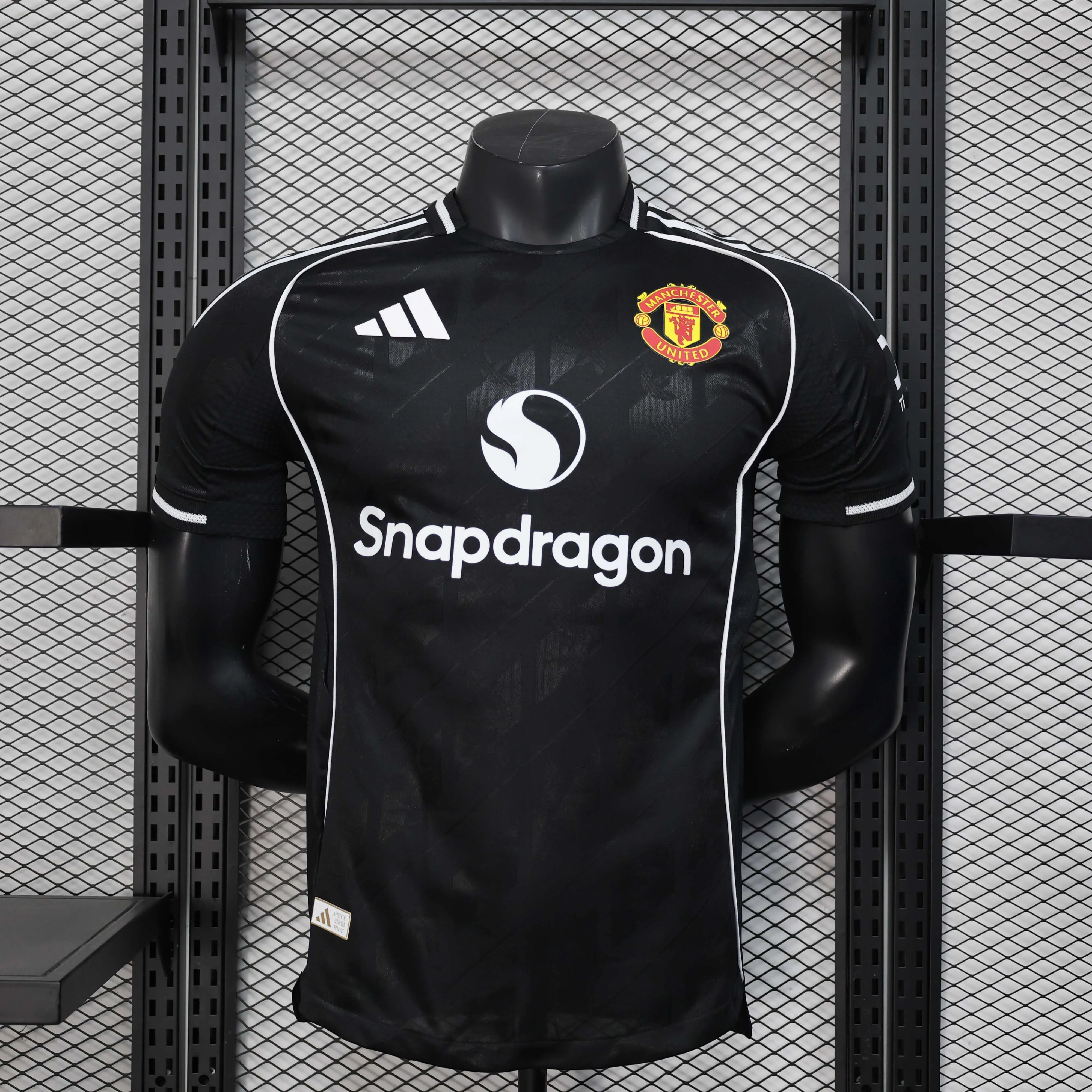 2025/2026 Player Version Manchester United Special Edition Black And White Football Jersey AAA fan-grade