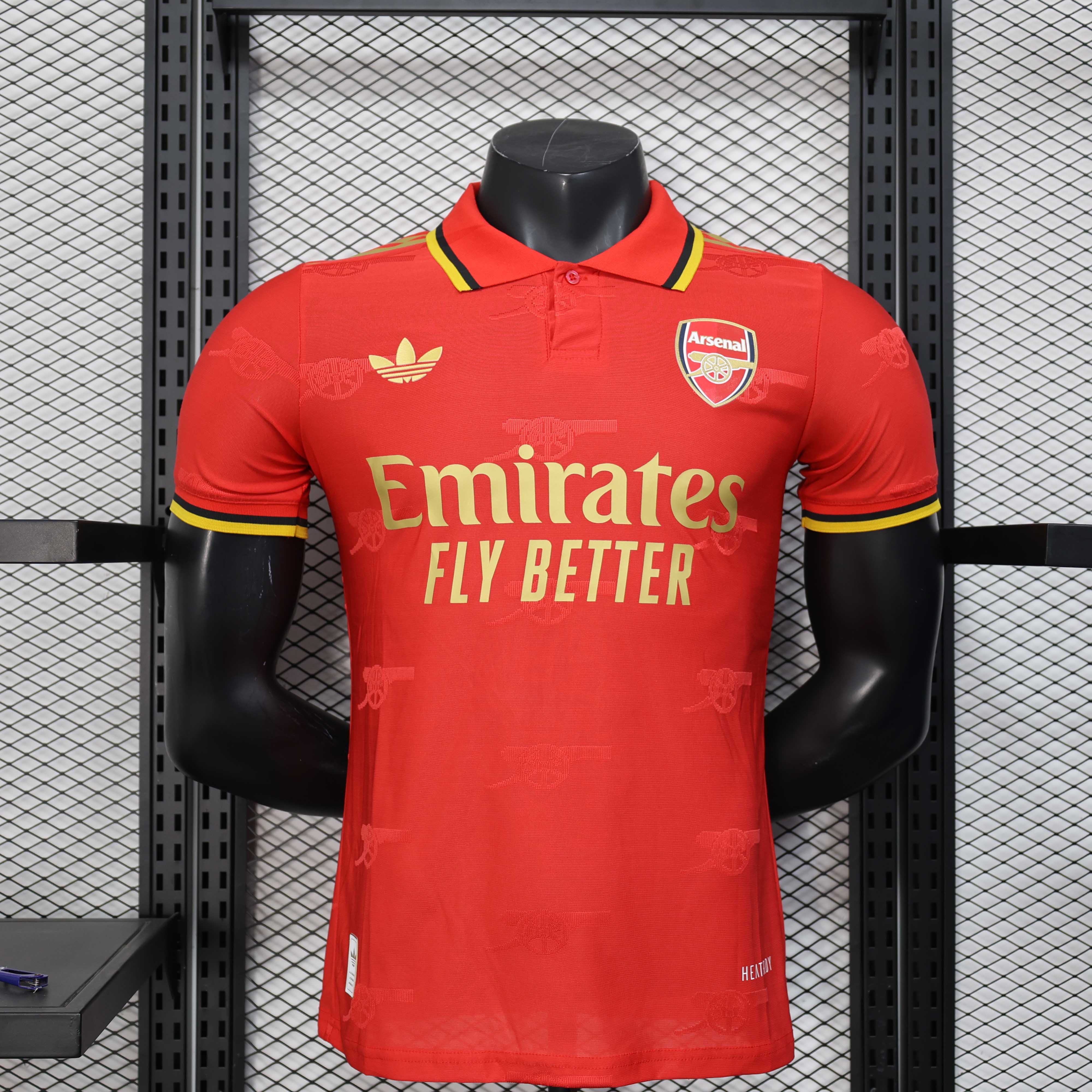2025/2026 Player Version Arsenal Special Edition Red Football Jersey AAA fan-grade