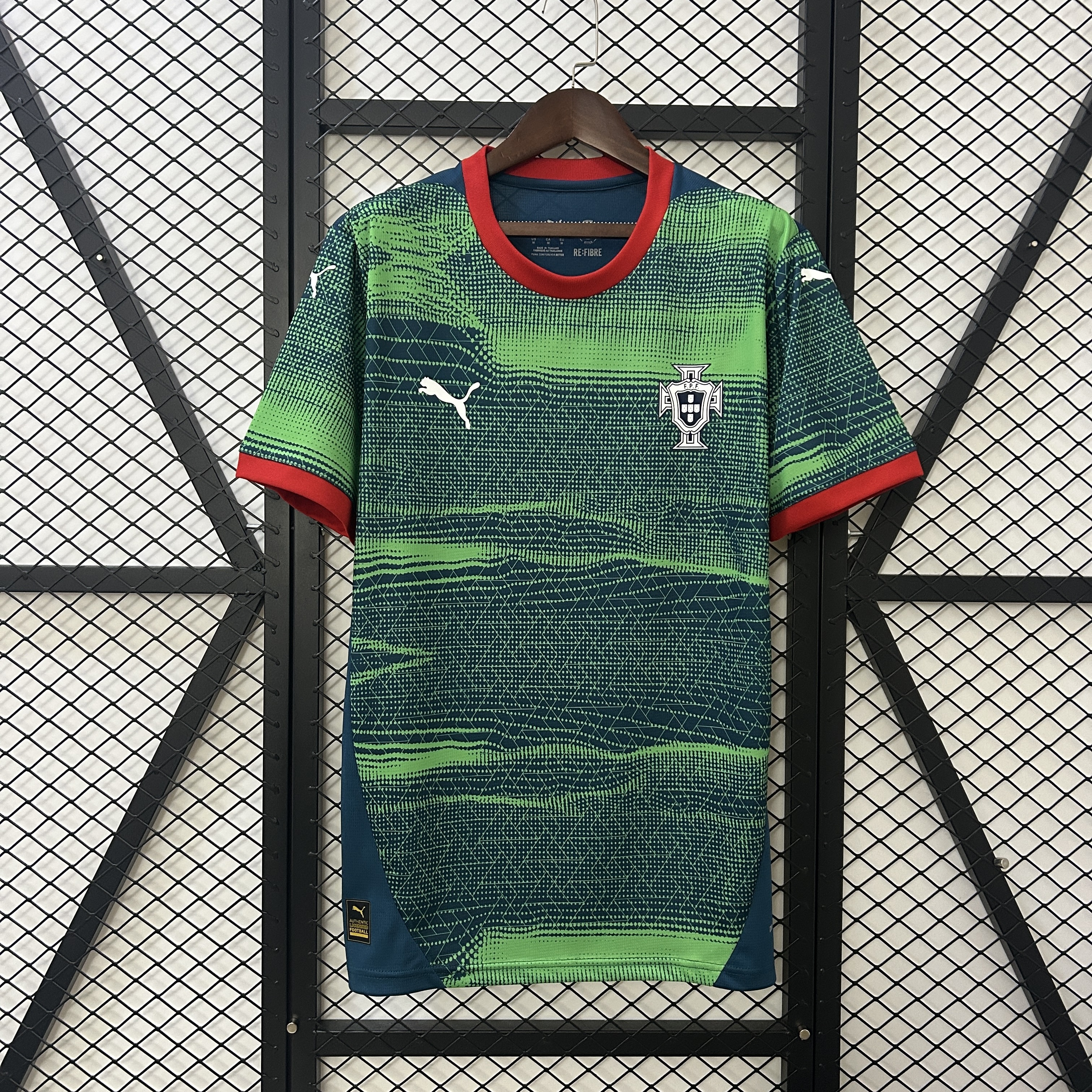 2025 Portugal Training Wear Green Football Shirt AAA fan-grade