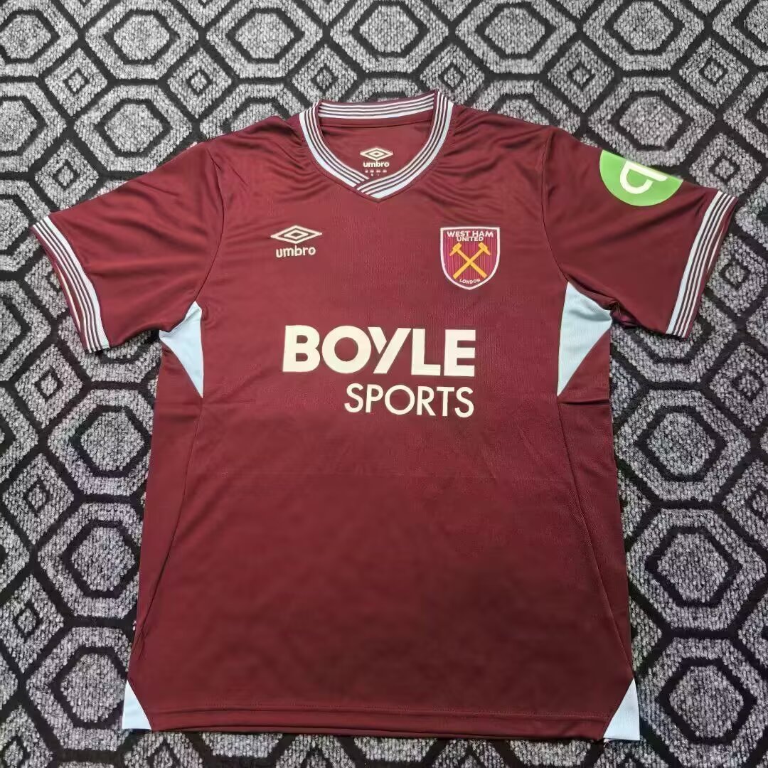 2025/2026 West Ham United Heim Fußballtrikot Thai-Qualität