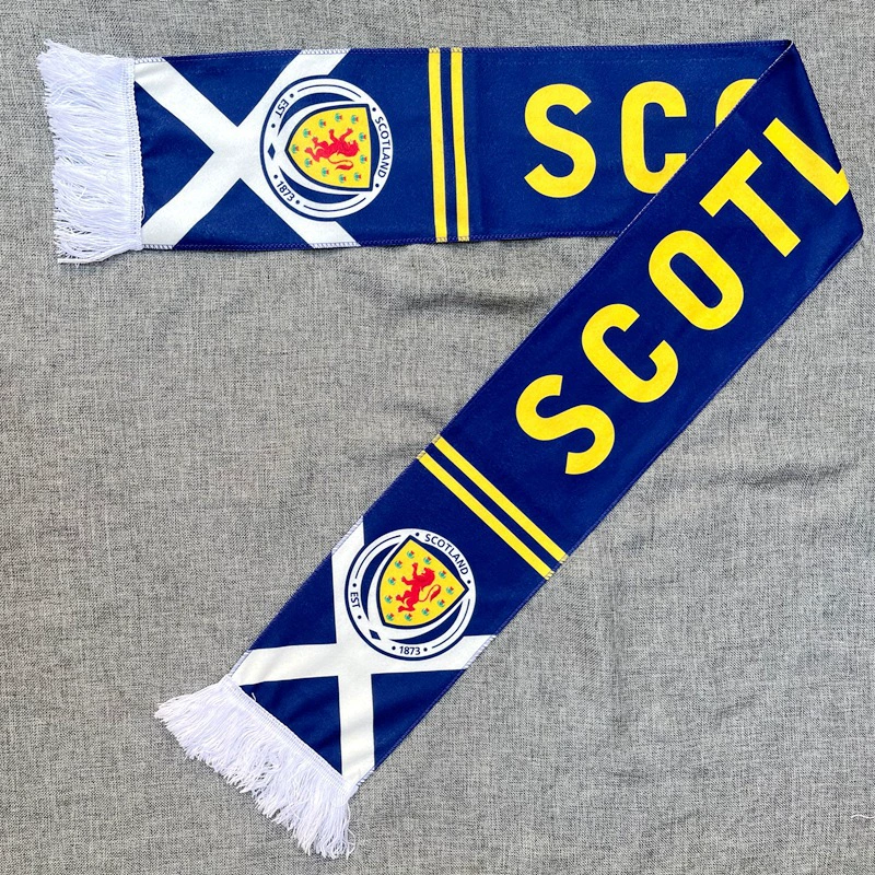 2026 World Cup Scotland Fan Soccer Scarf