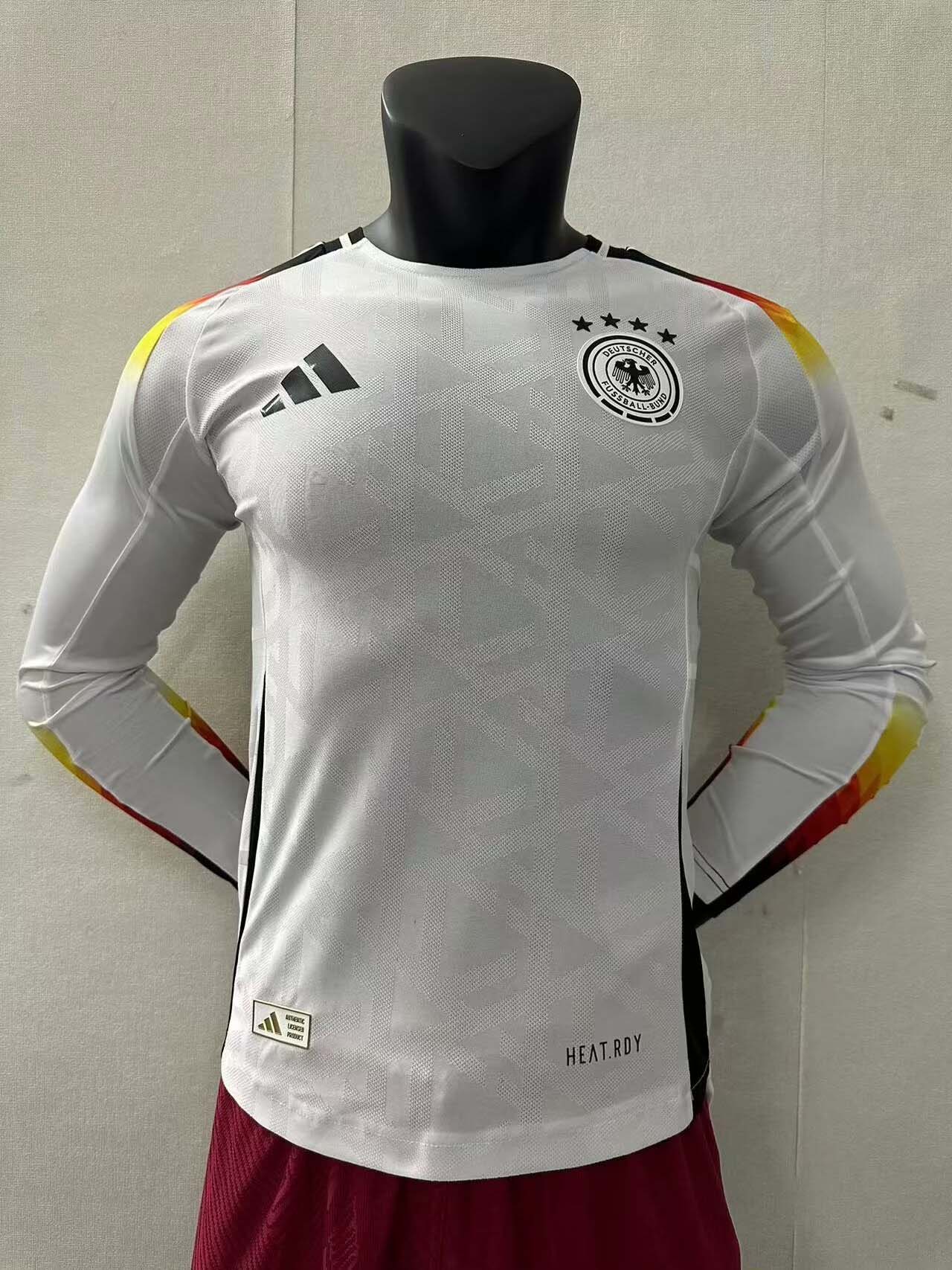 2024 Player Version Long Sleeve Germany Home Football Shirt AAA fan-grade