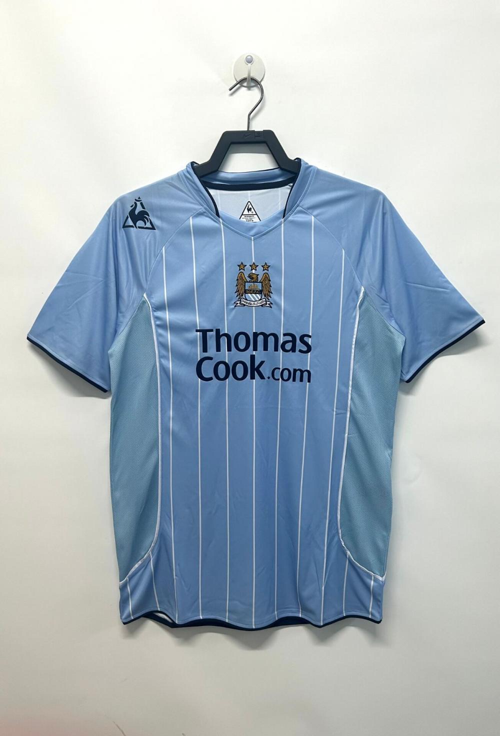 2007/2008 Retro Manchester City Home Football Shirt AAA fan-grade