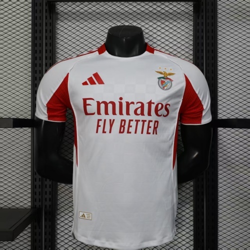 2025/2026 Camiseta de Fútbol Tercera Visitante Benfica Versión Jugador Calidad Tailandesa