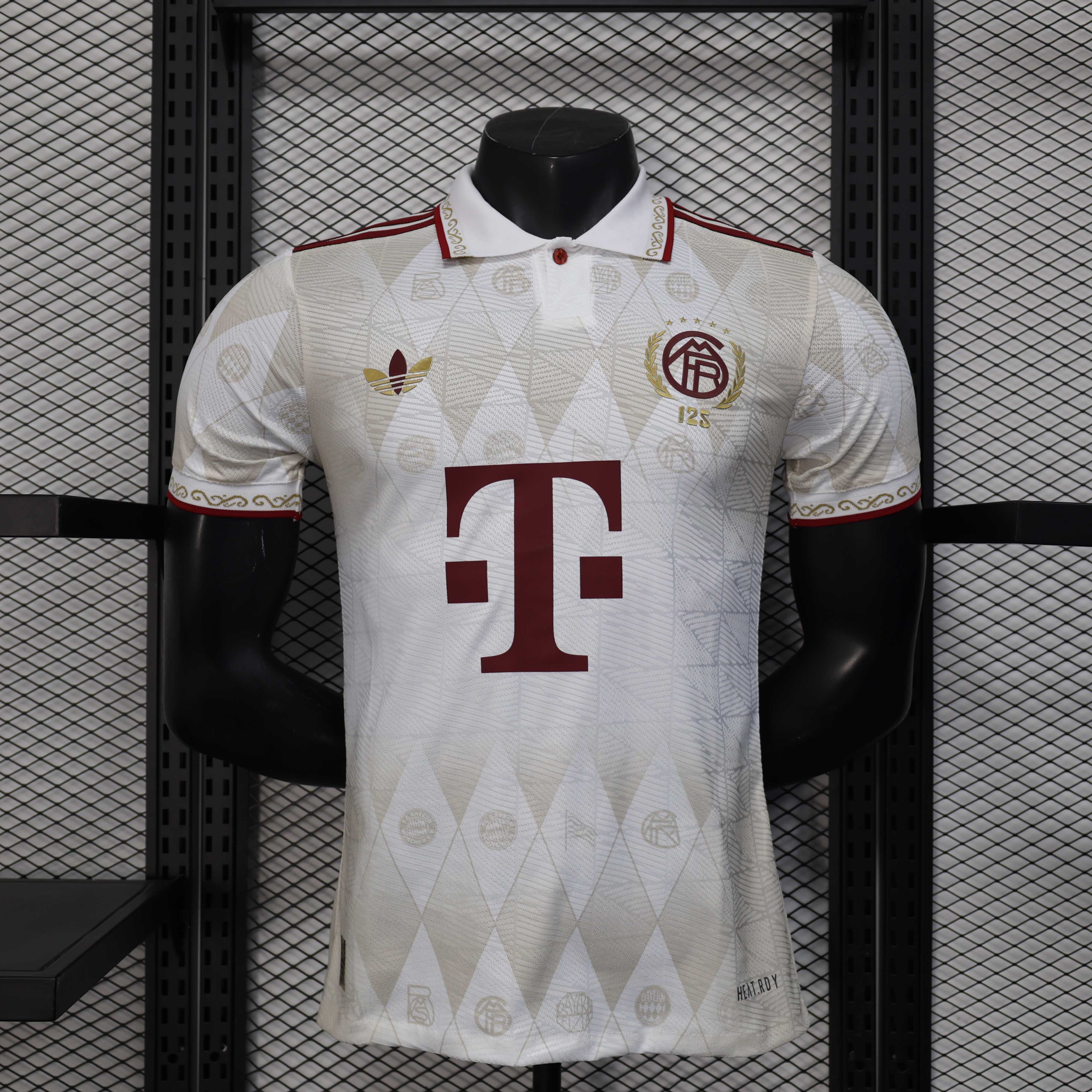 2025/2026 Player Version Bayern Munich 125th Anniversary Special Edition Football Jersey AAA fan-grade