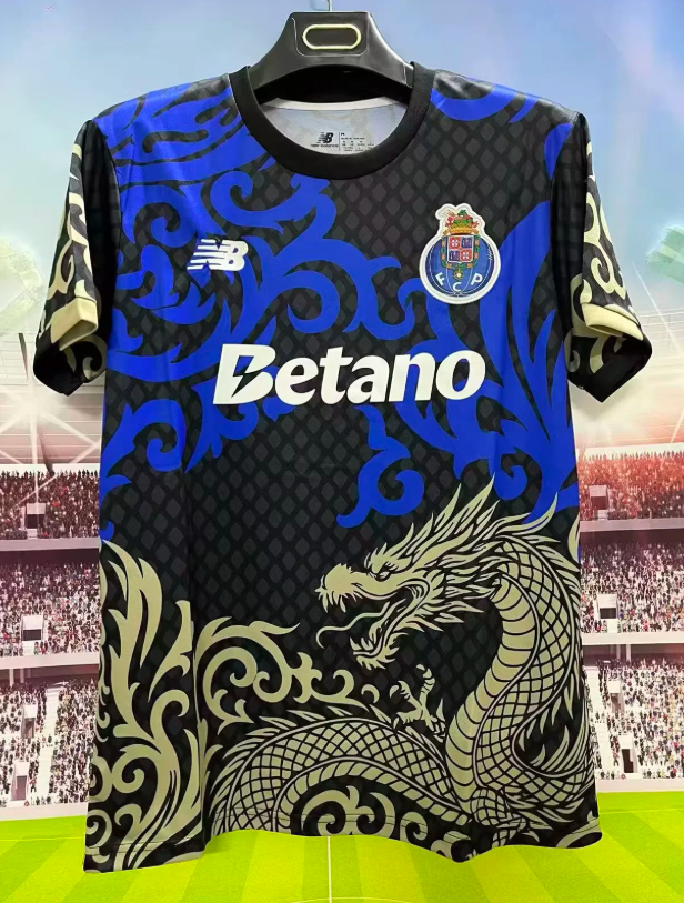 2025/2026 Porto Sonderedition blaues Trikot Thai-Qualität