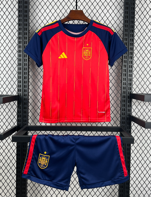 2026 Spanien Heim-Fußballtrikot Thai-Qualität Kindergröße