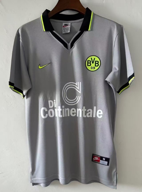 1997/1998 Retro Dortmund Away Football Shirt AAA fan-grade