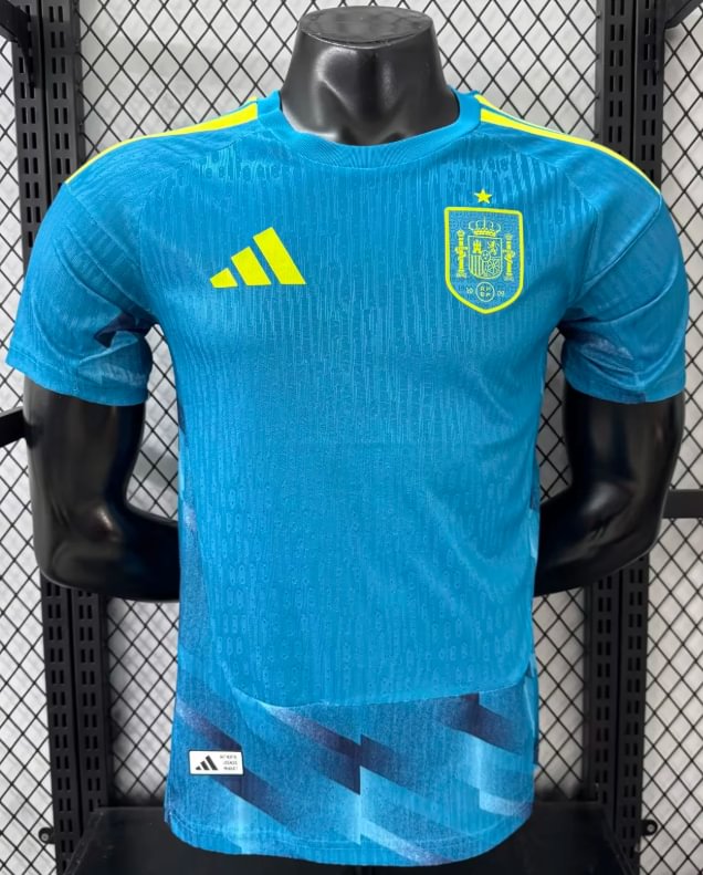 2026 Player Version Spain National Team Goalkeeper Football Jersey 1:1 Thai Quality