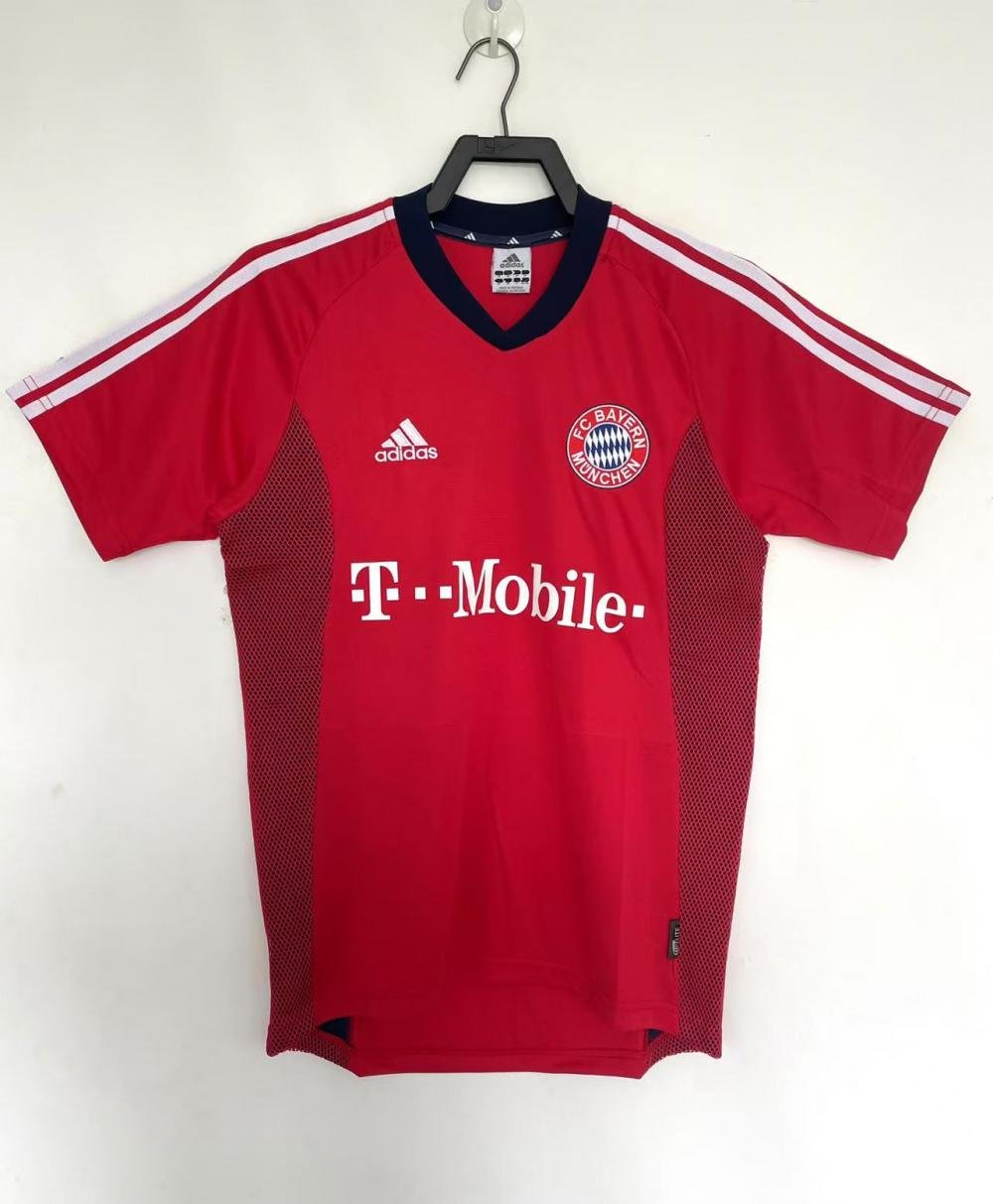 2002/2003 Retro Bayern Munich Home Football Jersey AAA fan-grade
