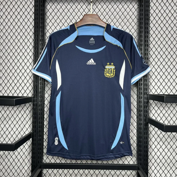 2006 Retro Argentina National Team Away Football Shirt AAA fan-grade