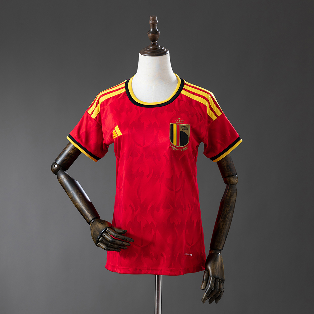 2026 Belgium 대표팀 홈 여성 축구 셔츠 AAA 팬그레이드