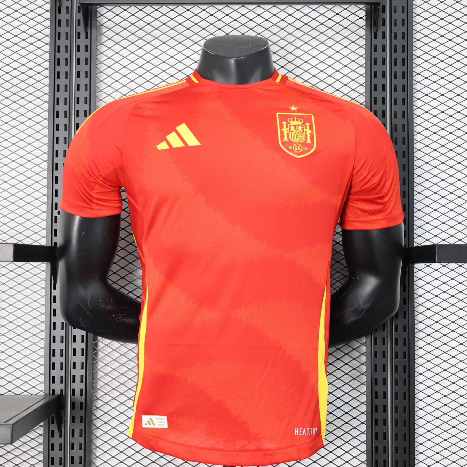 2024-2025 Player Version Spain Home Soccer Shirt