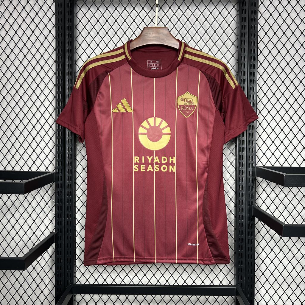 2024/2025 Roma Home Soccer Jersey AAA fan-grade