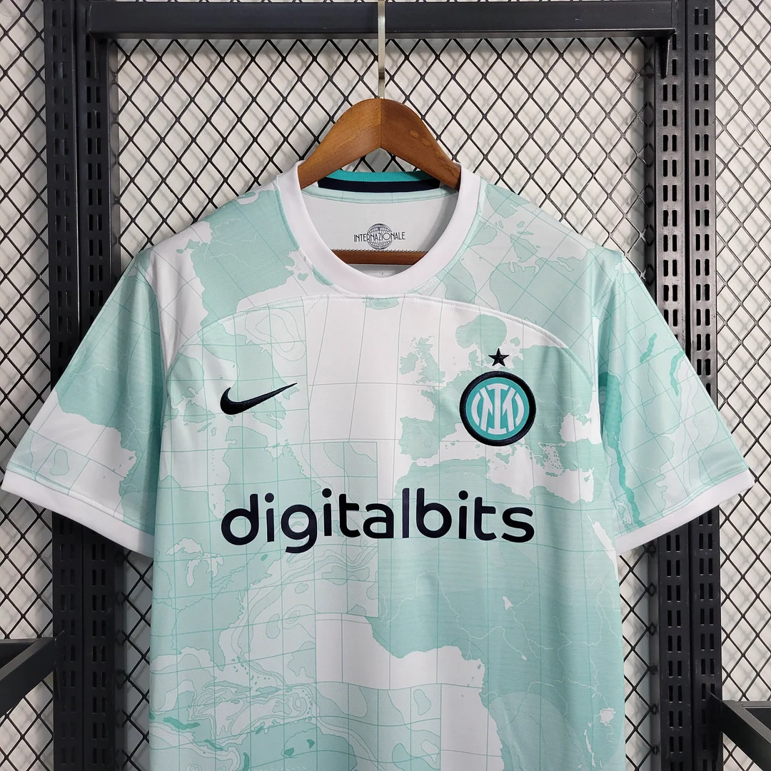 2022/2023 Internazionale Mailand Auswärts Fußballtrikot Qualität Thai — view 3