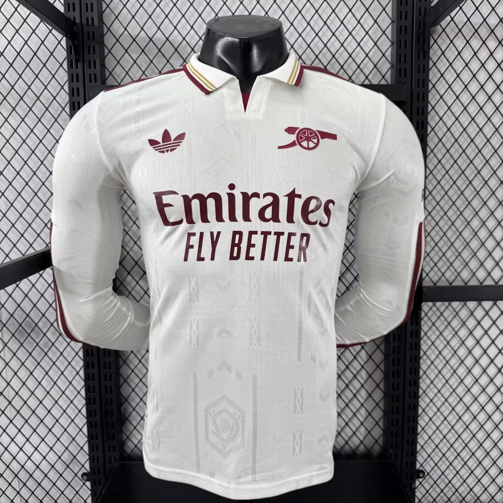 2025/2026 Long Sleeves Player Version Arsenal Third Away Football Shirt AAA fan-grade
