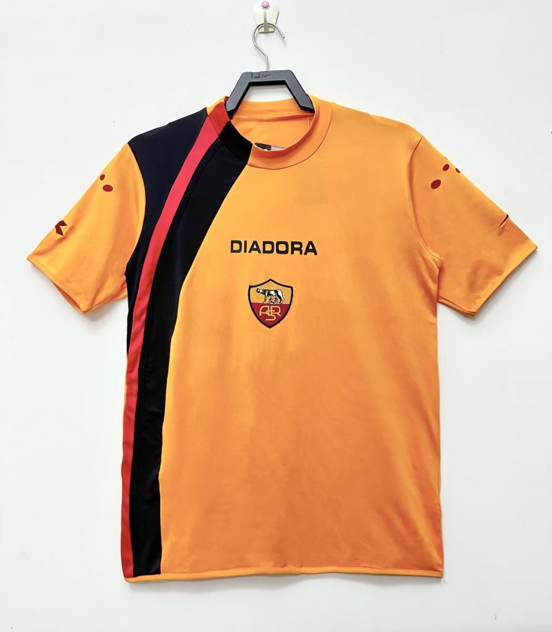 2005-2006 Retro Roma Home Soccer Jersey AAA fan-grade