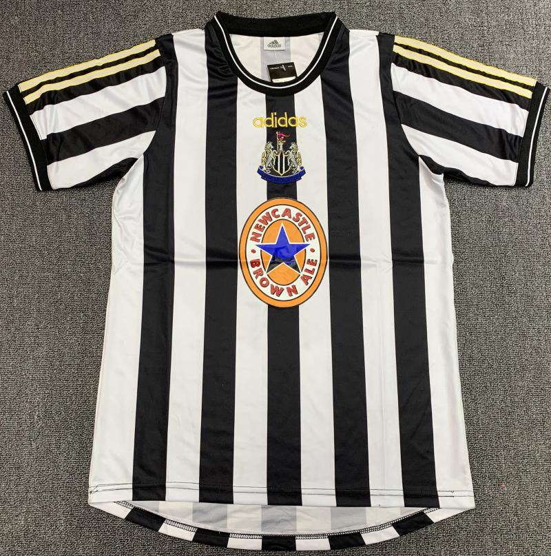 1997-1999 Retro Newcastle United Home Soccer Jersey AAA fan-grade