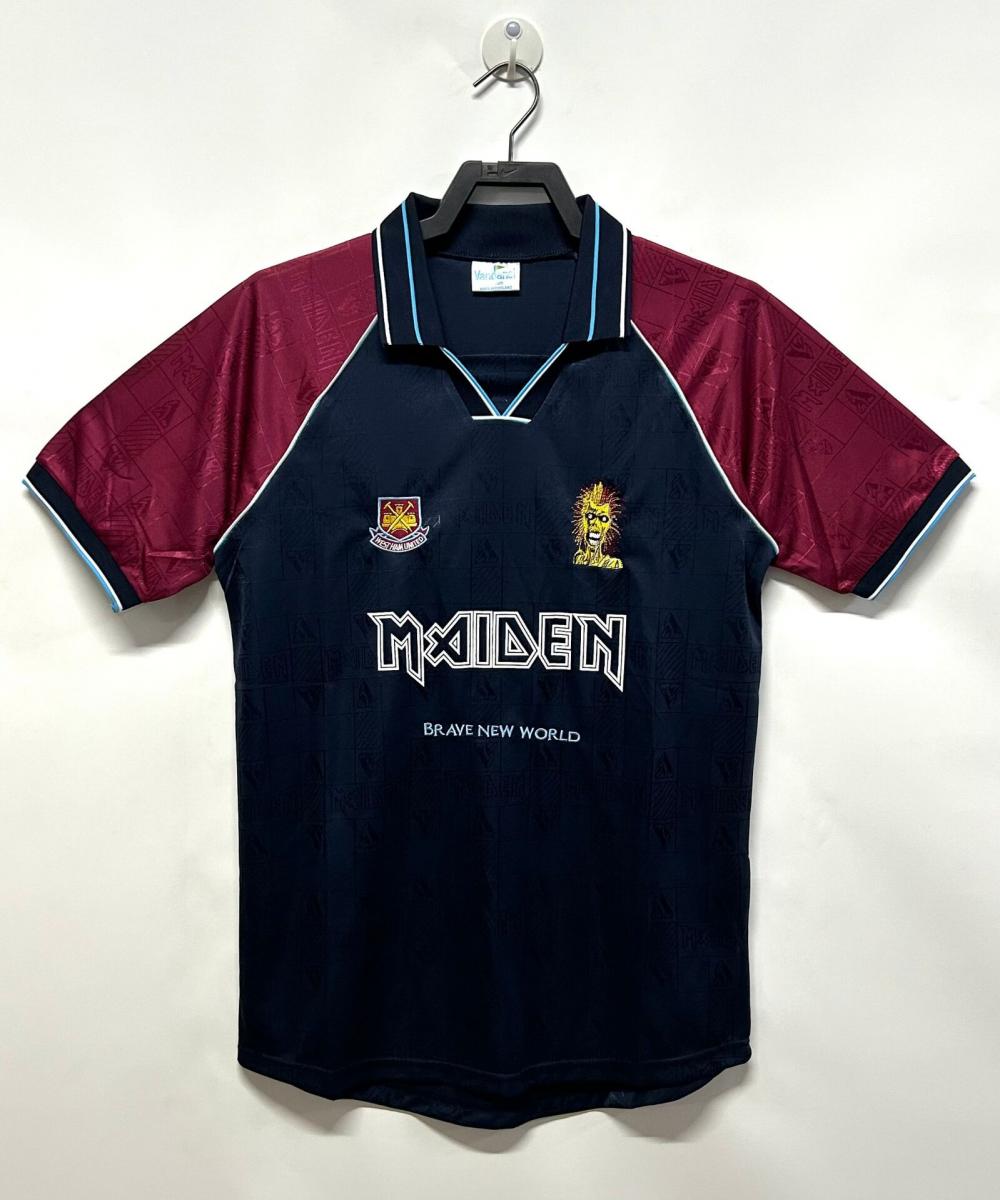 1999 Retro West Ham United Fußballtrikot Heim Thai-Qualität
