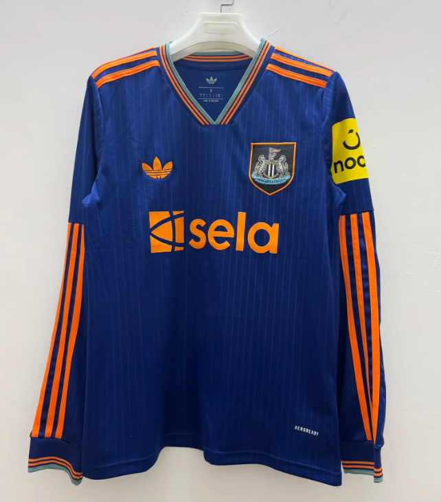 2025/2026 Long Sleeves Newcastle United Third Away Football Jersey AAA fan-grade