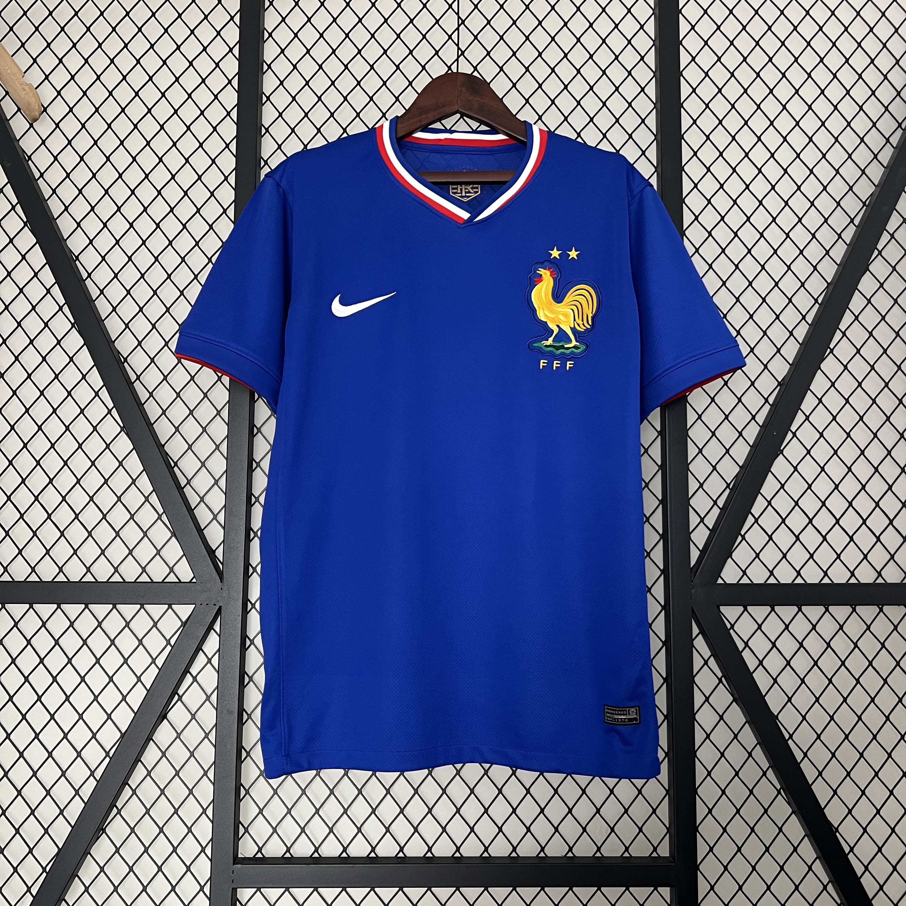 2024 France Home Football Shirt AAA fan-grade