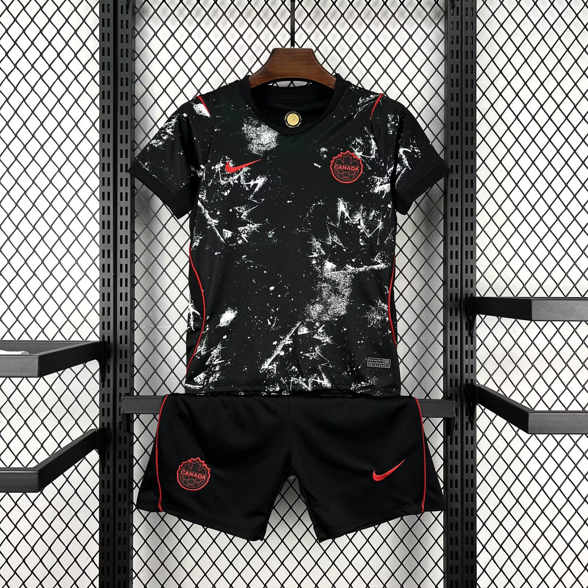 2026 Canada National Team Away Football Jersey 1:1 Thai Quality Kids Size