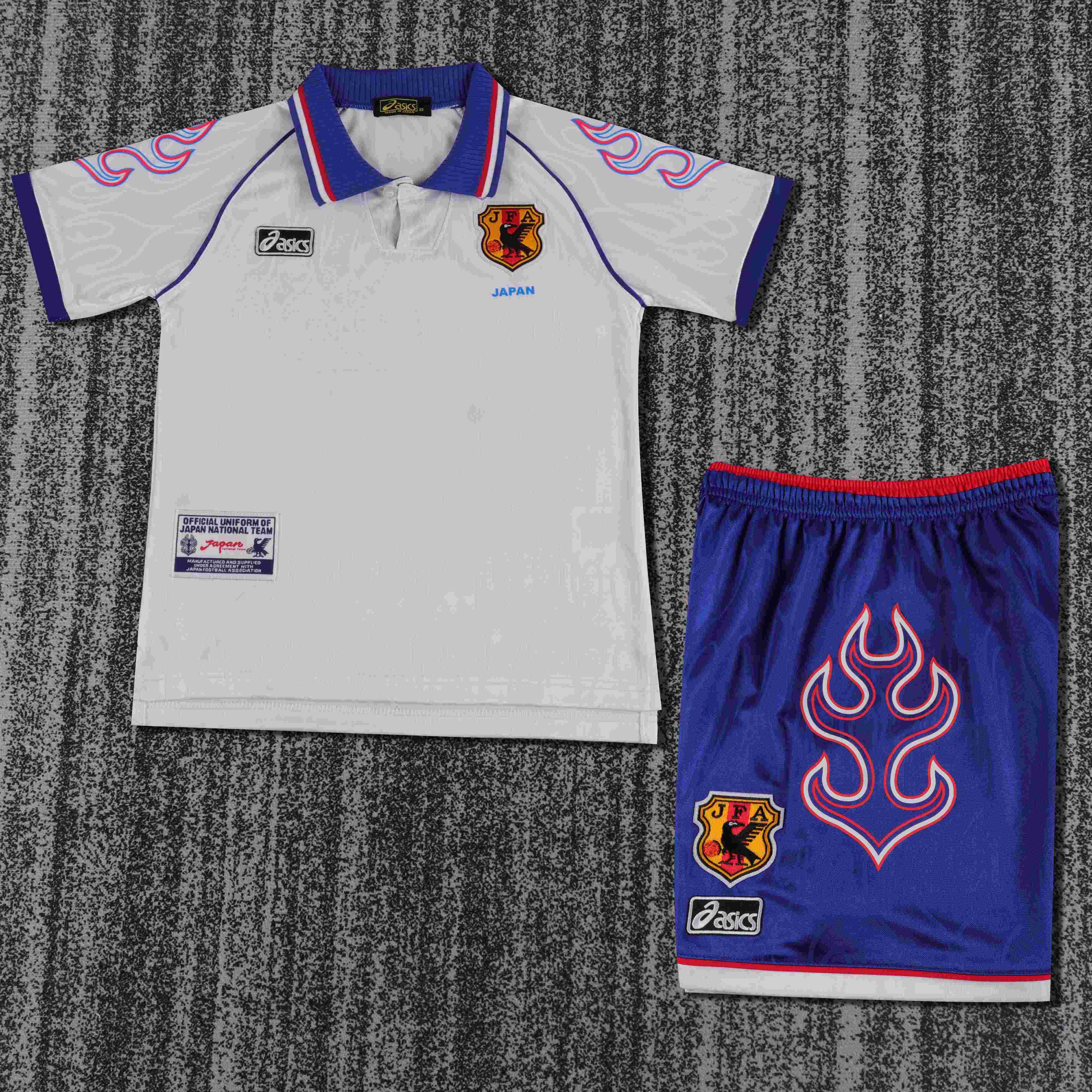 1998 Retro Japan Away Football Shirt AAA fan-grade Kids Size