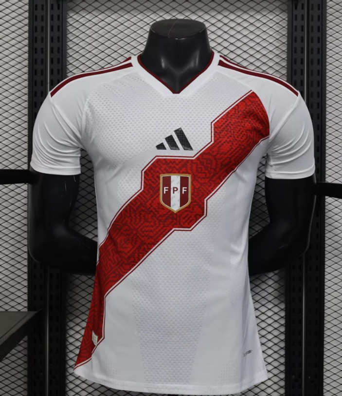 قميص بيرو المنزلي 2026 نسخة اللاعب جودة تايلاندية 1:1