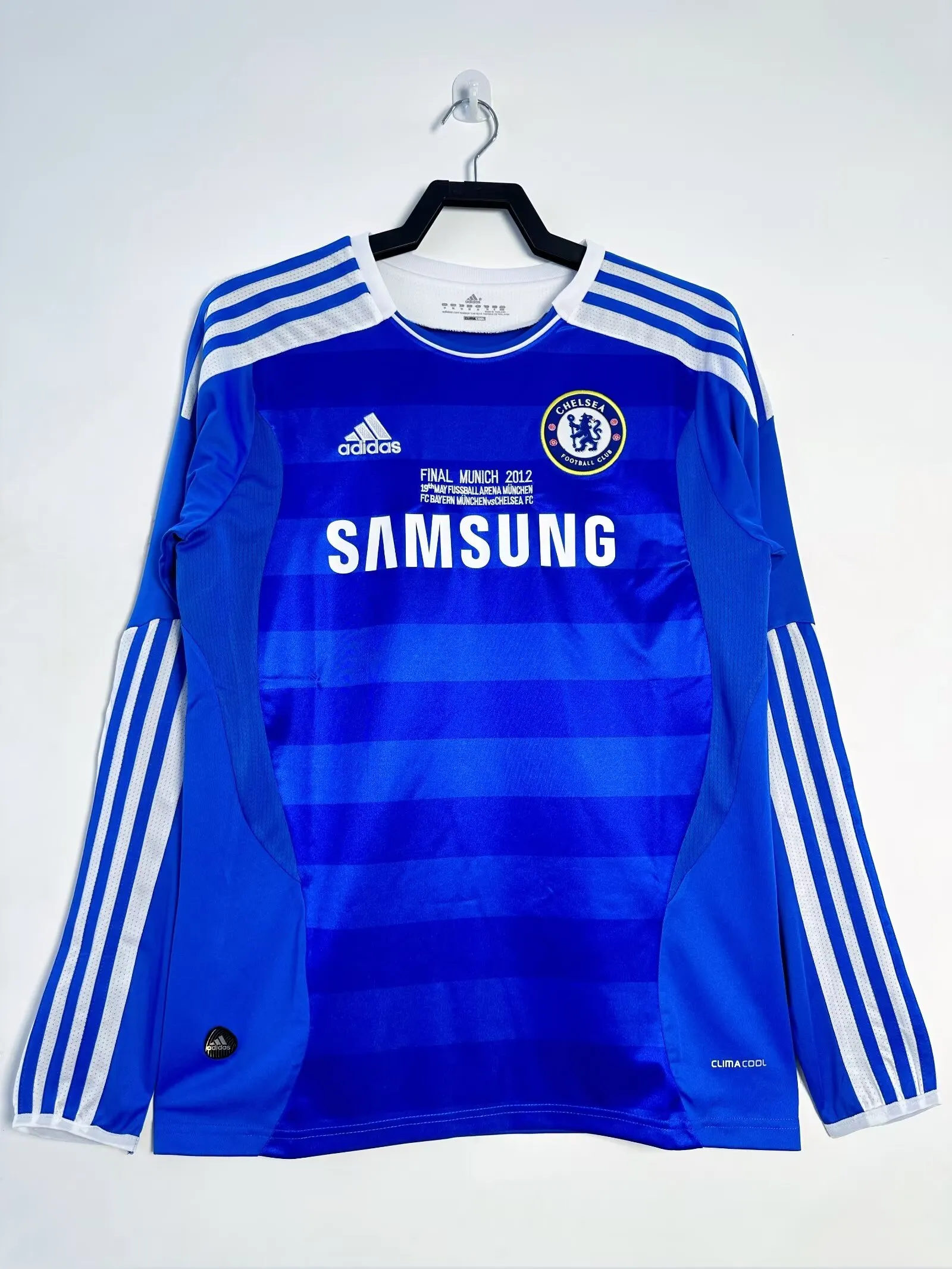 2011/2012 Retro Chelsea Long Sleeves Home Football Shirt AAA fan-grade