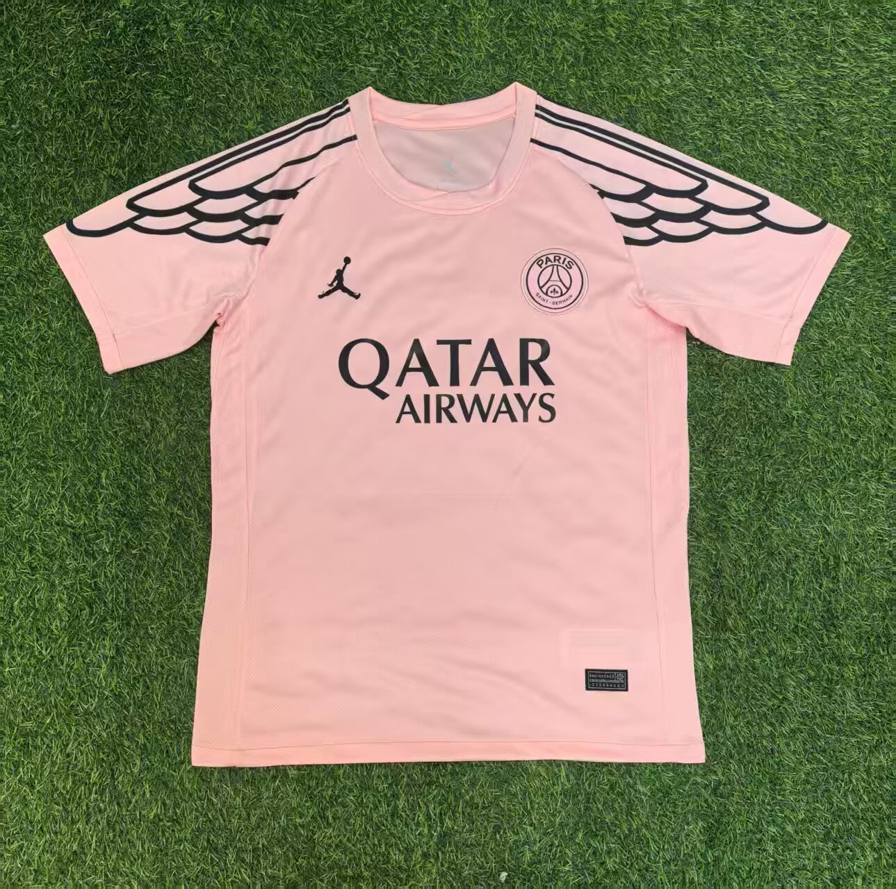 2025/2026 PSG Paris Saint-Germain Viertauswärts Pink Fußballtrikot Thai-Qualität
