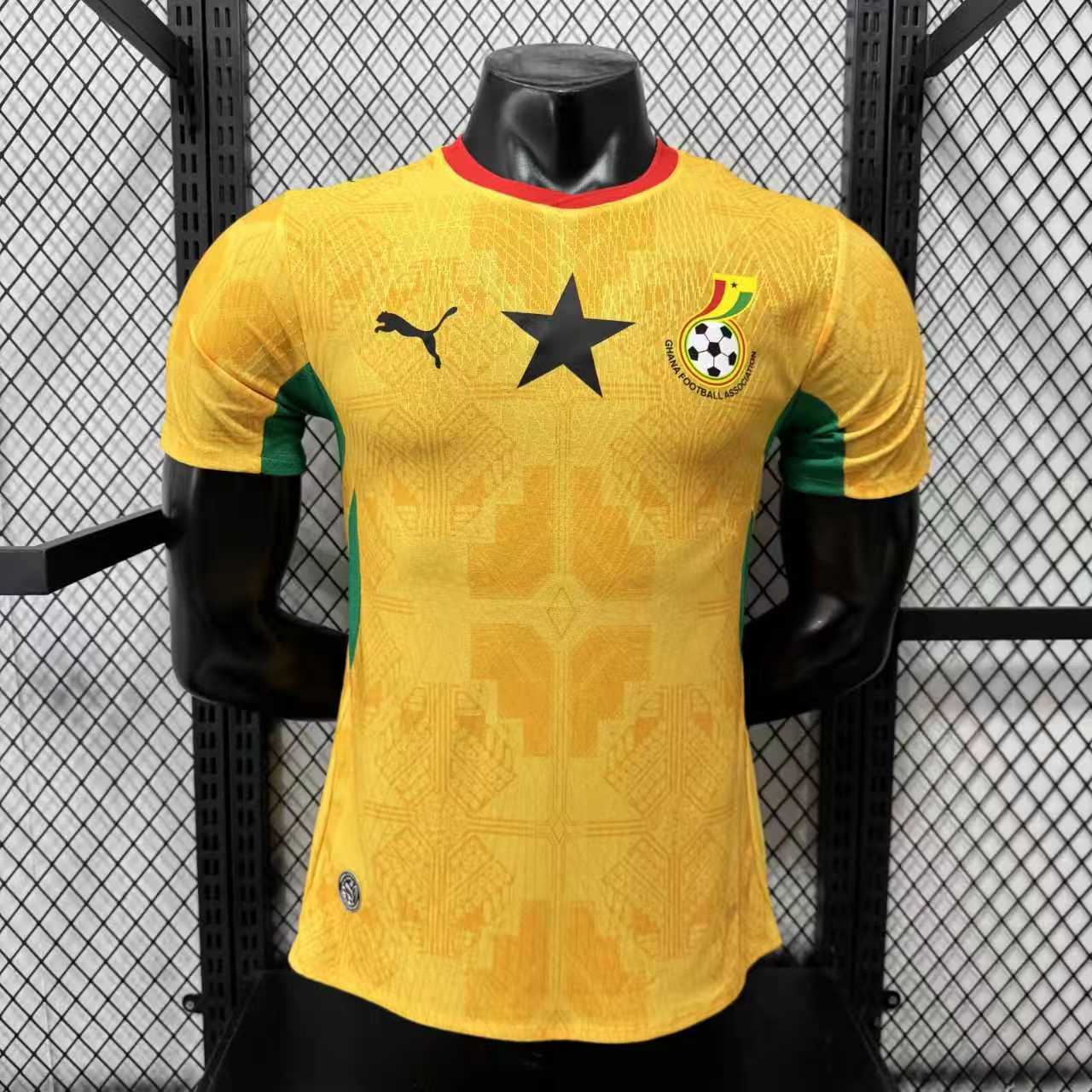 2026 Player Version Ghana National Team Away Football Jersey 1:1 Thai Quality